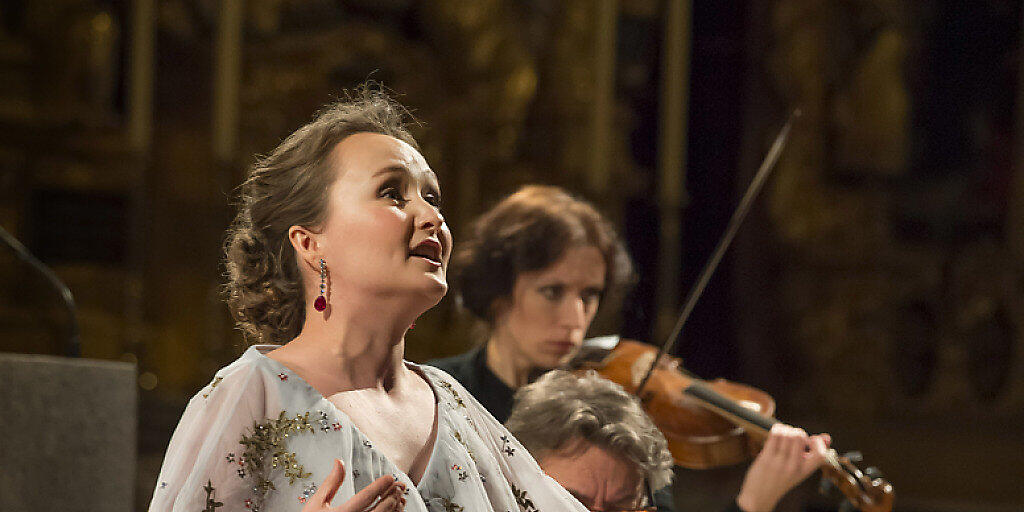 Sorgte am 17. März für ein ausverkauftes Eröffnungskonzert des Lucerne Festival zu Ostern: Die russische Sopranistin Julia Lezhneva mit dem Ensemble La Voce Strumentale. Das Festival geht am Sonntag zu Ende.