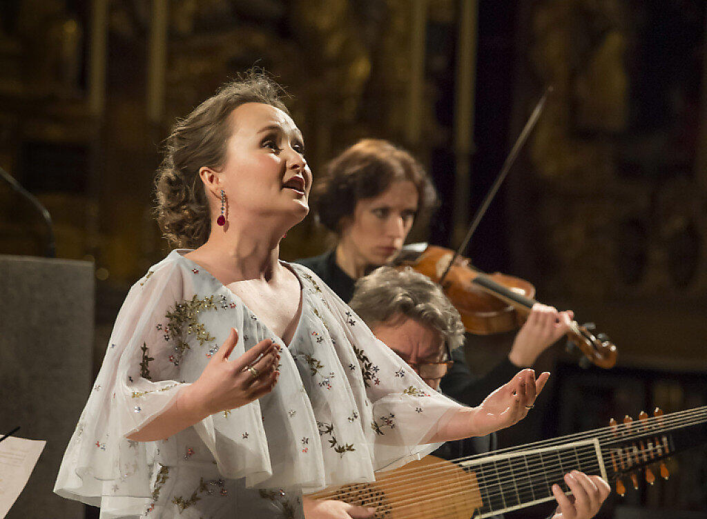 Sorgte am 17. März für ein ausverkauftes Eröffnungskonzert des Lucerne Festival zu Ostern: Die russische Sopranistin Julia Lezhneva mit dem Ensemble La Voce Strumentale. Das Festival geht am Sonntag zu Ende.