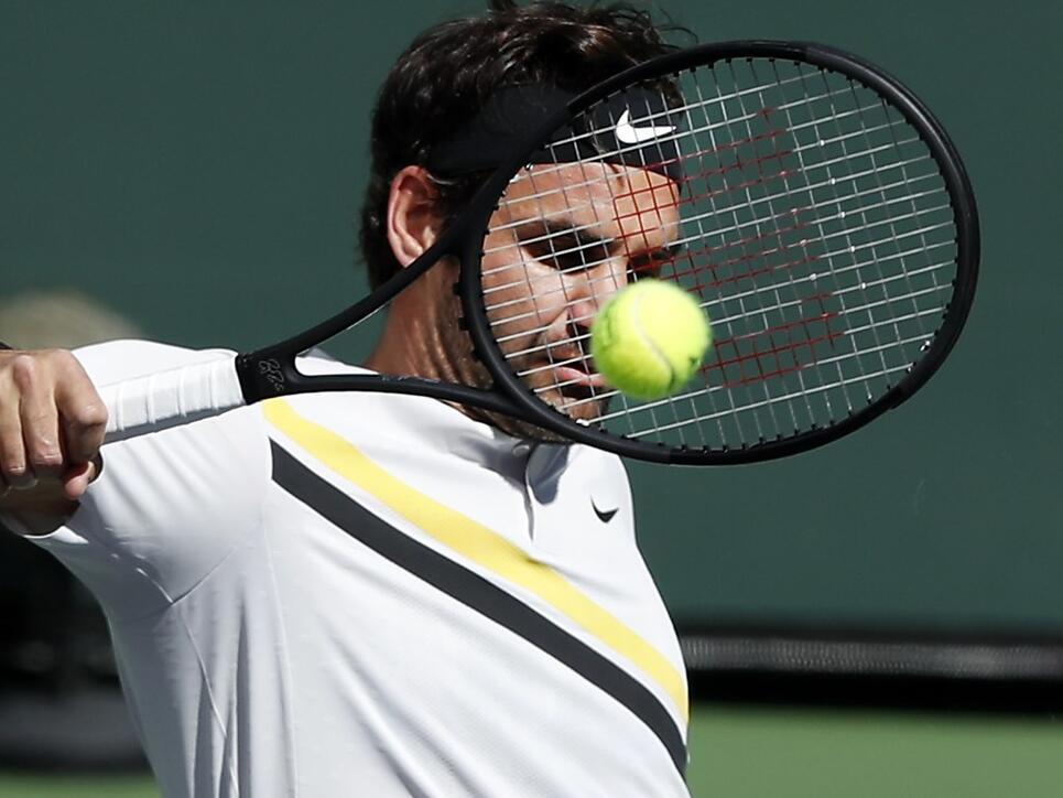 Roger Federer steht auch in Indian Wells im Final