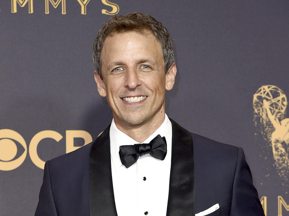US-Komiker und Talkshow-Moderator Seth Meyers moderiert Anfang Januar 2018 zum ersten Mal die Golden Globes. (Archivbild)