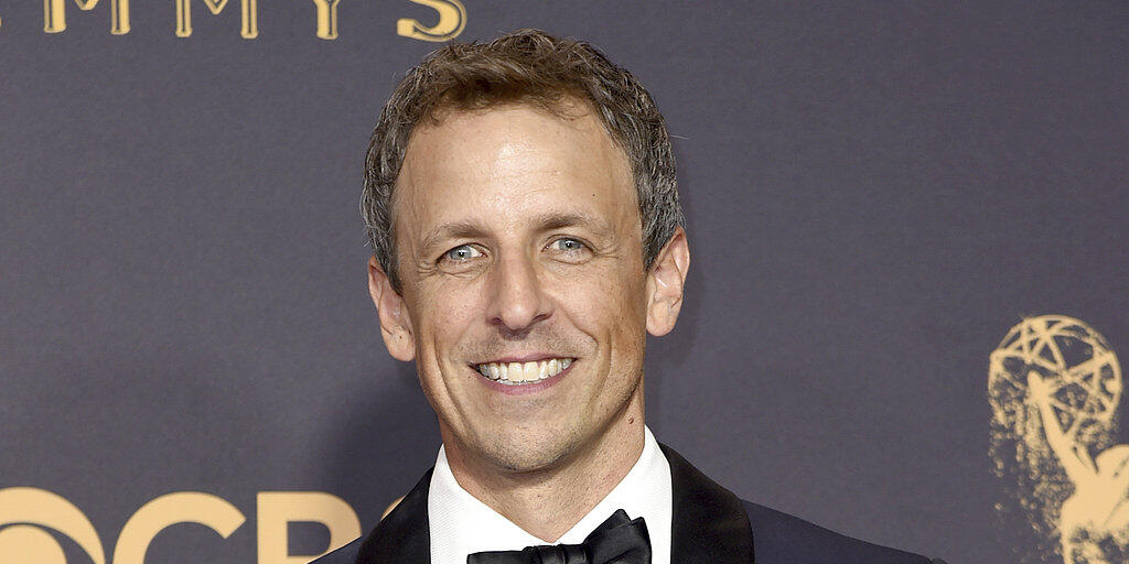 US-Komiker und Talkshow-Moderator Seth Meyers moderiert Anfang Januar 2018 zum ersten Mal die Golden Globes. (Archivbild)
