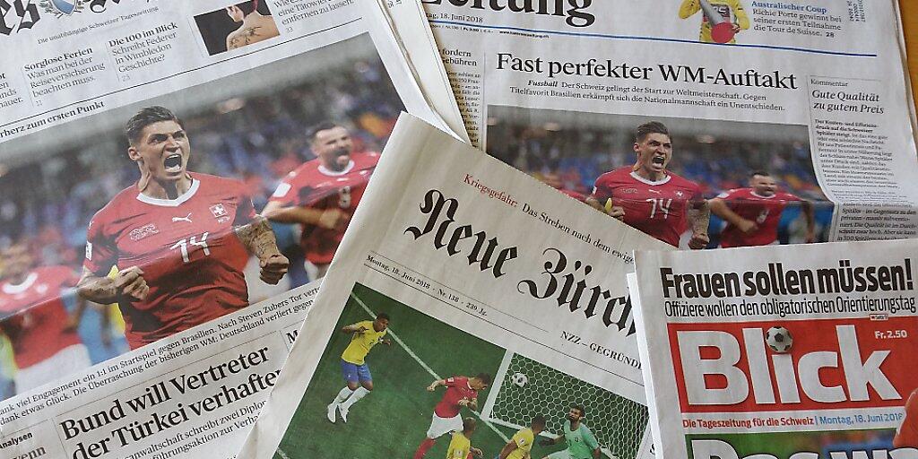 Die Schweizer Zeitungen schrieben von einem gelungenen Auftaktspiel gegen Brasilien