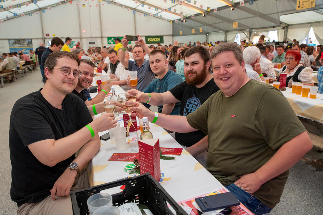 Kick-off Landesfeuerwehrtag mit "Füürwehrstadl" in Balzers
