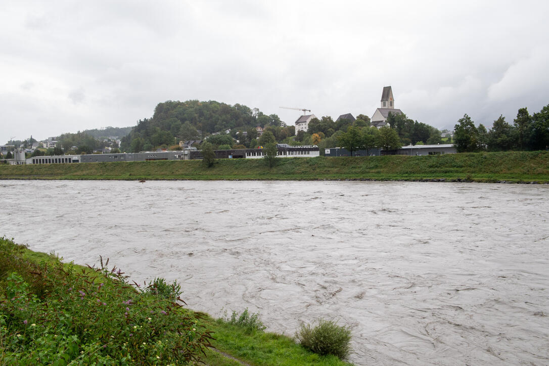 Hochwasser Rhein und Kanal