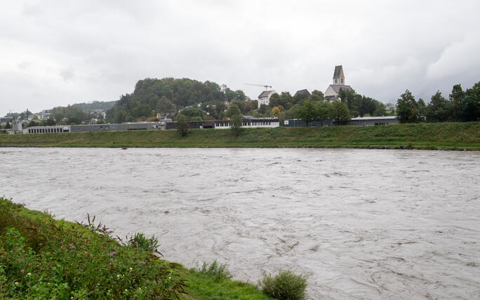 Hochwasser Rhein und Kanal