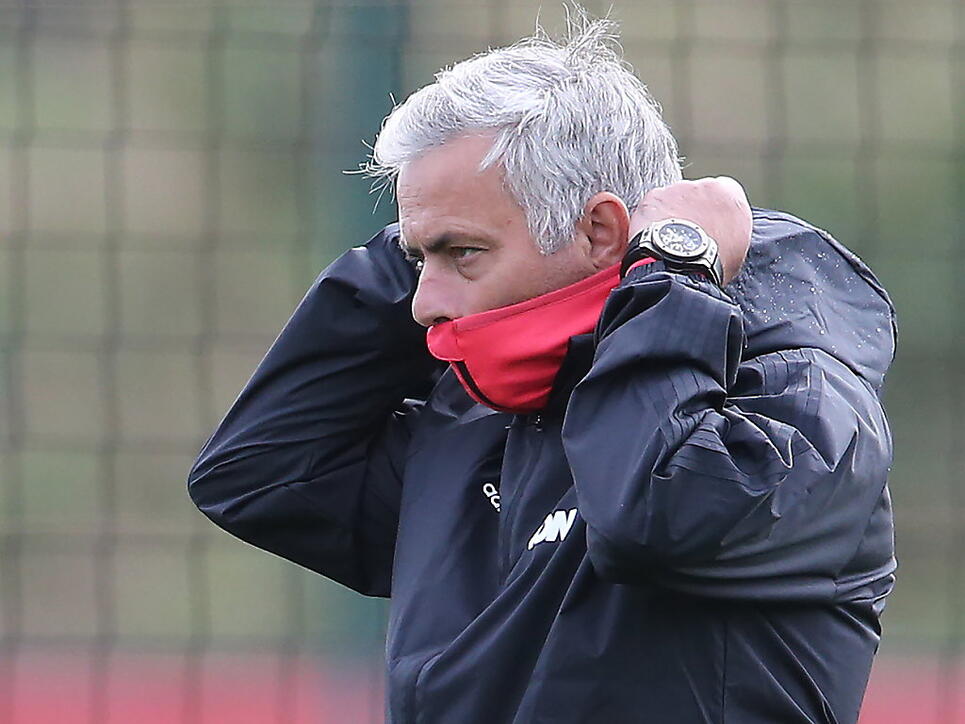 José Mourinho verspürt in Manchester Gegenwind