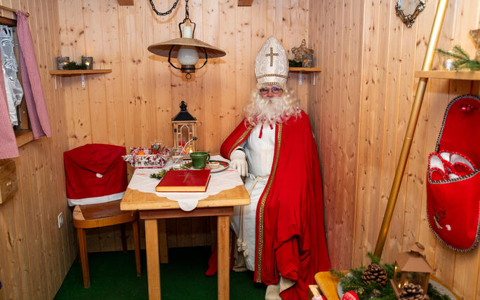 Nikolaus im Walde, Schellenberg (07.12.2024)