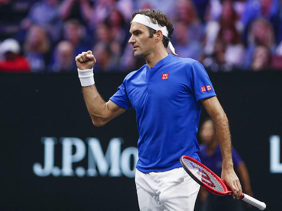 Roger Federer greift fünf Wochen nach seinem letzten Ernstkampf wieder ins Geschehen ein