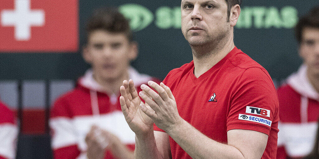 Captain Severin Lüthi und das Schweizer Davis-Cup-Team kennen ihren nächsten Gegner