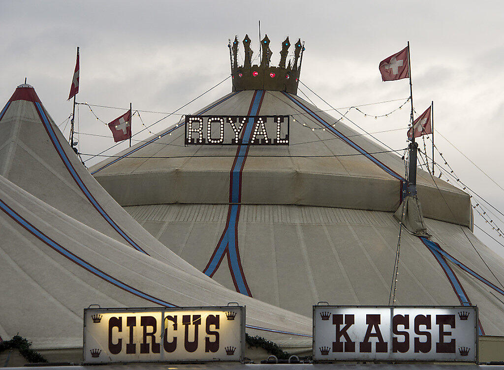 Das Hauptzelt des Zirkus Royal (Archivbild) Das Hauptzelt des Zirkus Royal (Archivbild)