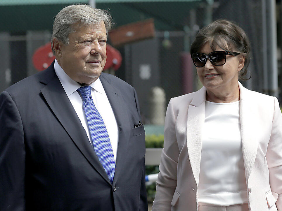 Sind nun US-Bürger: die Eltern von Präsidentengattin Melania Trump, Viktor und Amalija Knavs.
