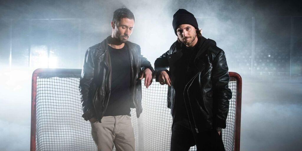 Liefern mit "Here We Go" den offiziellen Einheizsong für die diesjährige Eishockey-WM in Zürich und Lausanne: DJ Yves Larock und Sänger Bastian Baker. Liefern mit "Here We Go" den offiziellen Einheizsong für die diesjährige Eishockey-WM in Zürich und Lausanne: DJ Yves Larock und Sänger Bastian Baker.