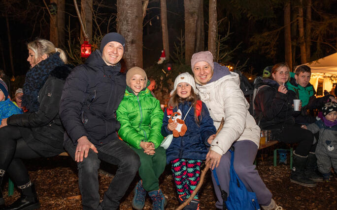 Nikolaus im Walde, Schellenberg (07.12.2024)