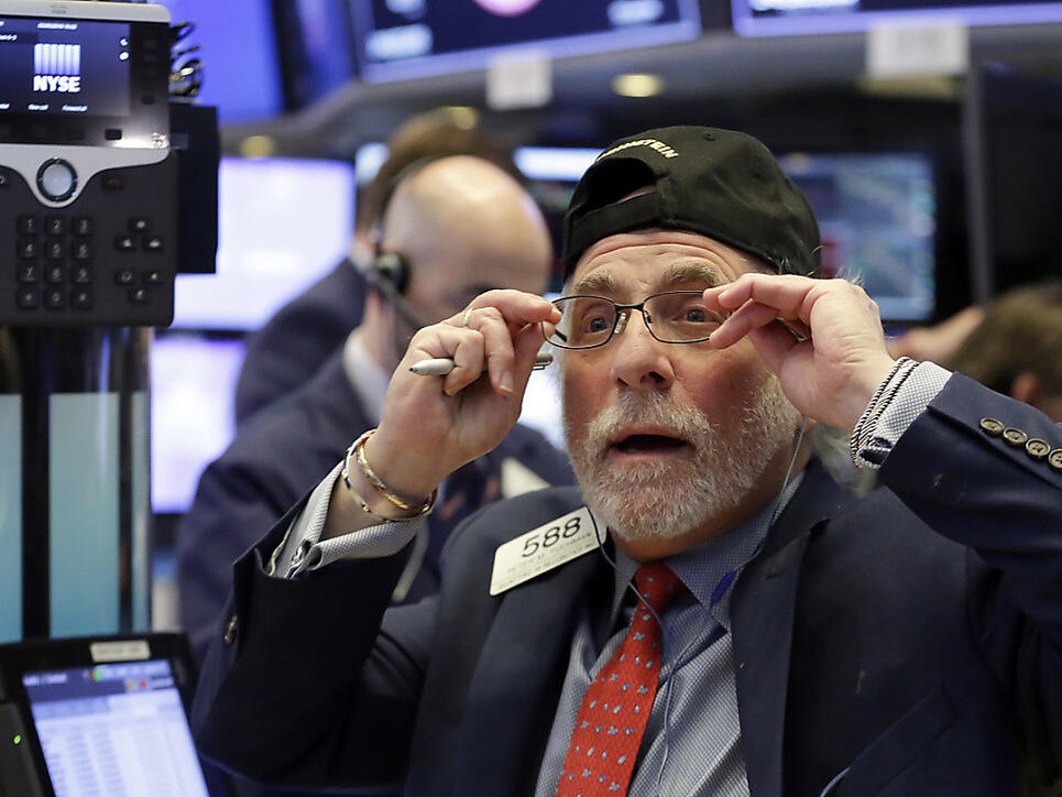Weltweit wurden die Börsenhändler von den Kurseinbrüchen an überrascht: Im Bild New York Stock Exchange.