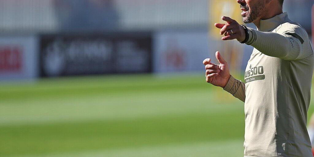 Muss im Moment zuhause bleiben: Atlético-Coach Diego Simeone wurde positiv auf das Coronavirus getestet