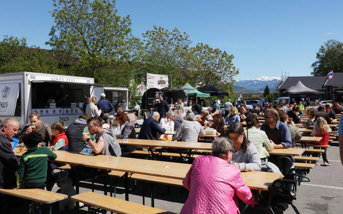 Werdenberger Street-Food-Festival in Grabs (27.04.2024)