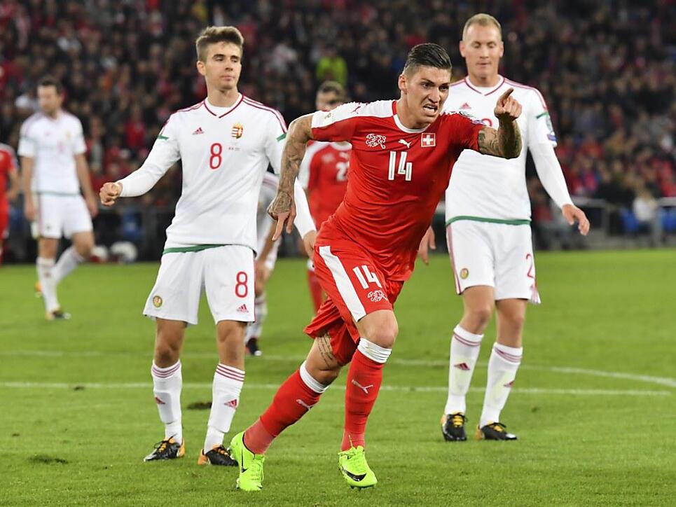 Erzielte gegen Ungarn seine ersten Länderspiel-Tore: Steven Zuber