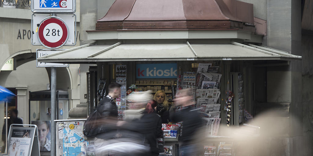 Für die K-Kiosk-Agenturen - hier am Zytglogge in Bern - gilt der Gesamtarbeitsvertrag weiterhin nur ein Jahr. Für die K-Kiosk-Agenturen - hier am Zytglogge in Bern - gilt der Gesamtarbeitsvertrag weiterhin nur ein Jahr.
