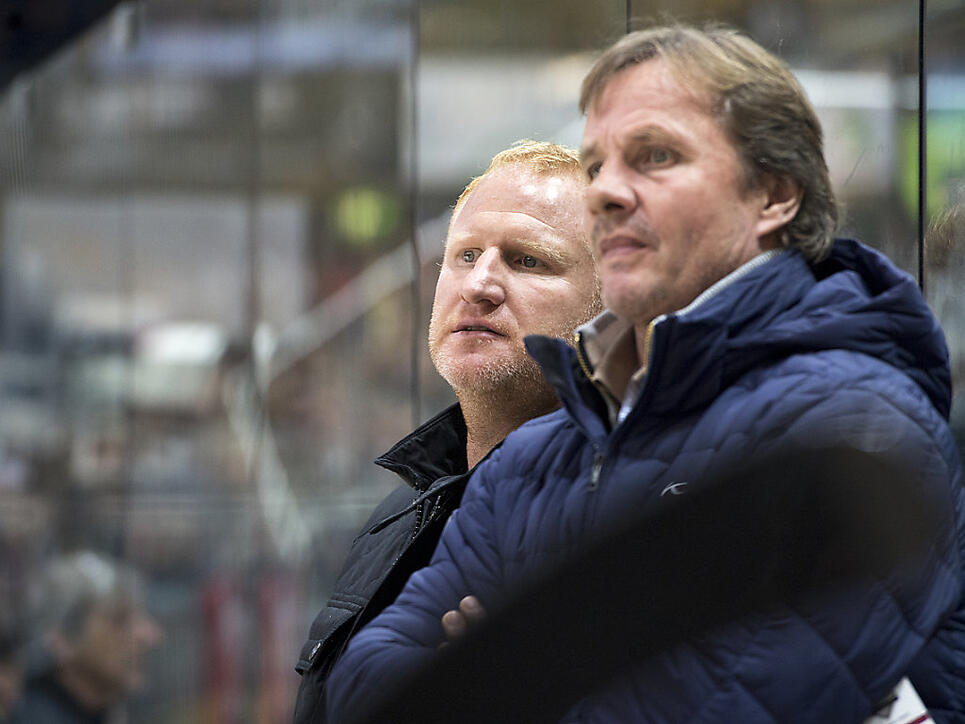 Heiko Vogel (links) wird neuer Trainer von Sturm Graz