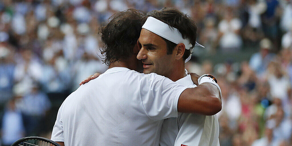 Roger Federer und Rafael Nadal lieferten sich einmal mehr ein packendes Duell in Wimbledon