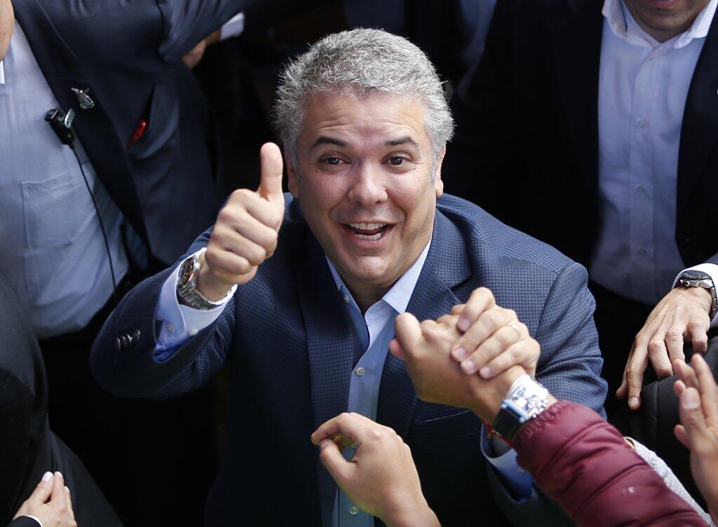 Der neue Präsident von Kolumbien heisst Iván Duque - er gewann die Stichwahl am Sonntag gegen Gustavo Petro.