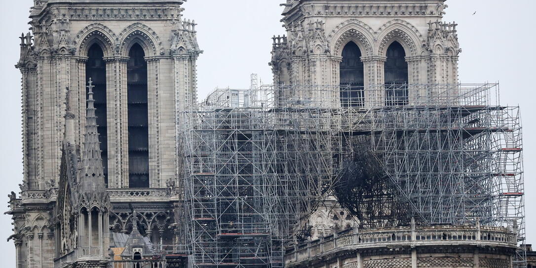 Cathedral of Notre-Dame of Paris fire aftermath