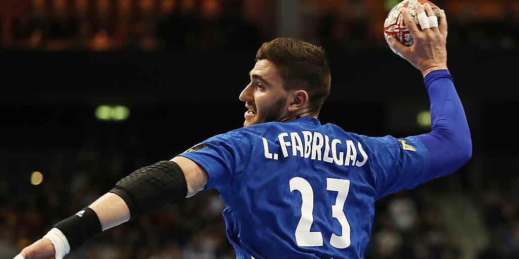 Ludovic Fabregas war zum Auftakt der WM-Hauptrunde gegen Europameister Spanien der beste Torschütze bei Titelverteidiger Frankreich