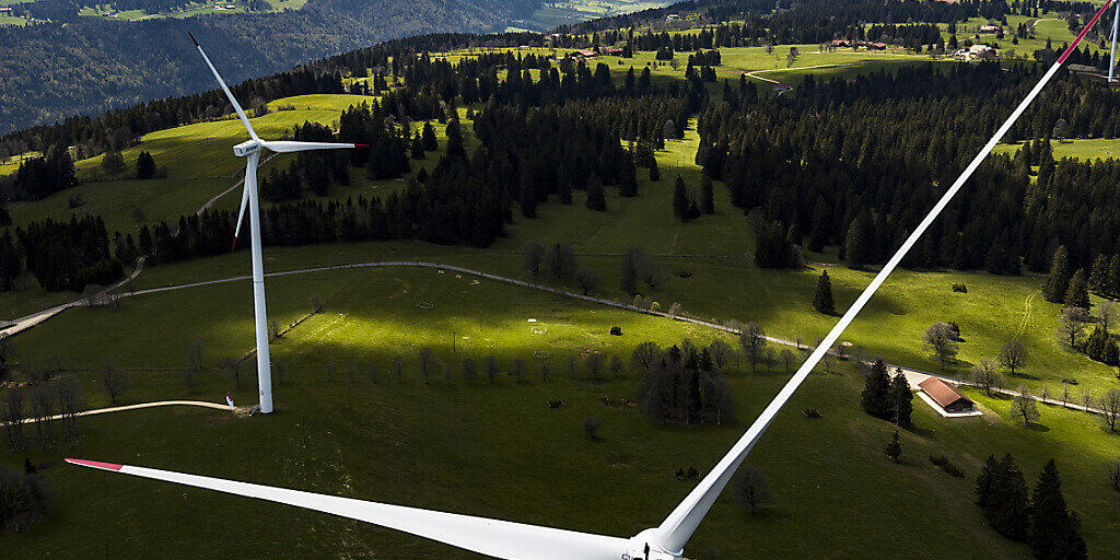 Windpark auf dem Mont-Crosin im Berner Jura. (Archivbild)