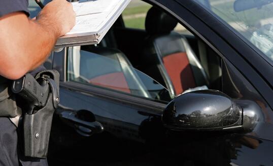 Policeman Writing Ticket