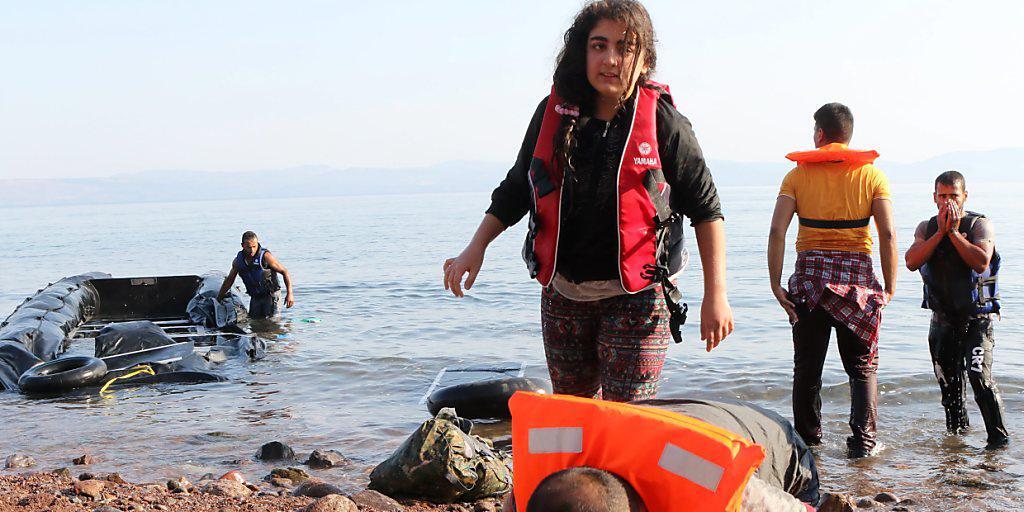 Tausende Flüchtlinge haben Griechenland in den letzten Tagen erreicht. Tausende Flüchtlinge haben Griechenland in den letzten Tagen erreicht.