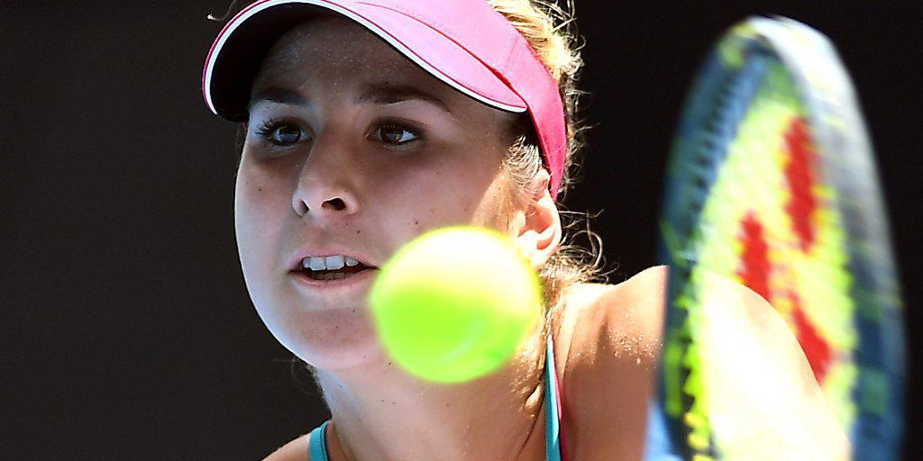 Für Belinda Bencic ist das WTA-Turnier in St. Petersburg bereits nach der 1. Runde zu Ende