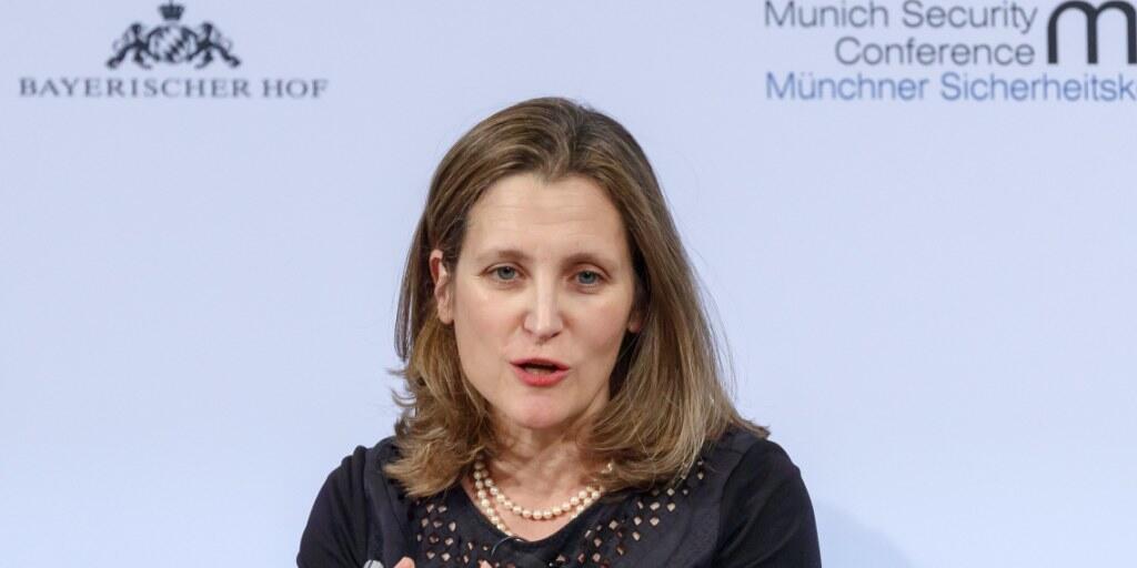 Glaubt an die Rettung des nordamerikanischen Freihandelsabkommens: Die kanadische Aussenministerin Chrystia Freeland. (Archivbild)