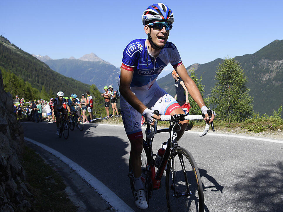 Sébastien Reichenbach setzt sich am Giro in Szene