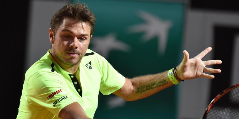 Stan Wawrinka musste in Rom über drei Sätze