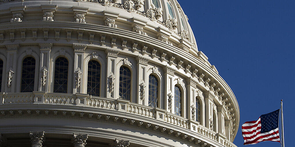 Schauplatz der Impeachment-Auseinandersetzung um Präsident Trump: the Capitol of Washington, Parlamentsgebäude der USA und damit auch Sitz des Senats.