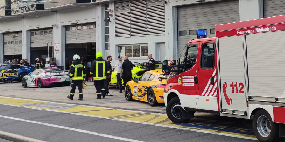 Verletzte nach Explosion im Fahrerlager am Nürburgring