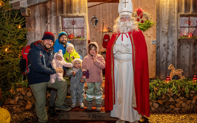 Nikolaus im Walde, Schellenberg (07.12.2024)
