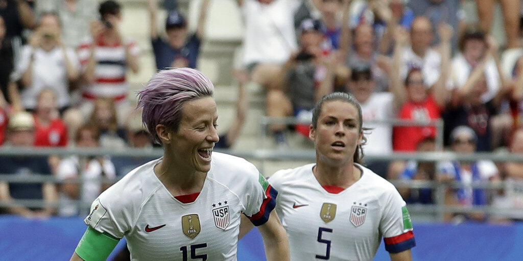 Erfolgreich an der WM, aber kein Bock auf Präsident Trump: US-Captain Megan Rapinoe