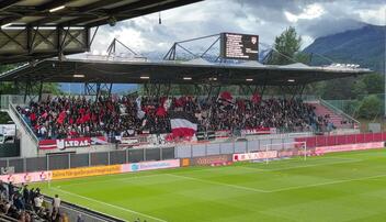 Die Fans des FC Aarau