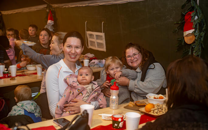 Nikolaus im Walde, Schellenberg (07.12.2024)