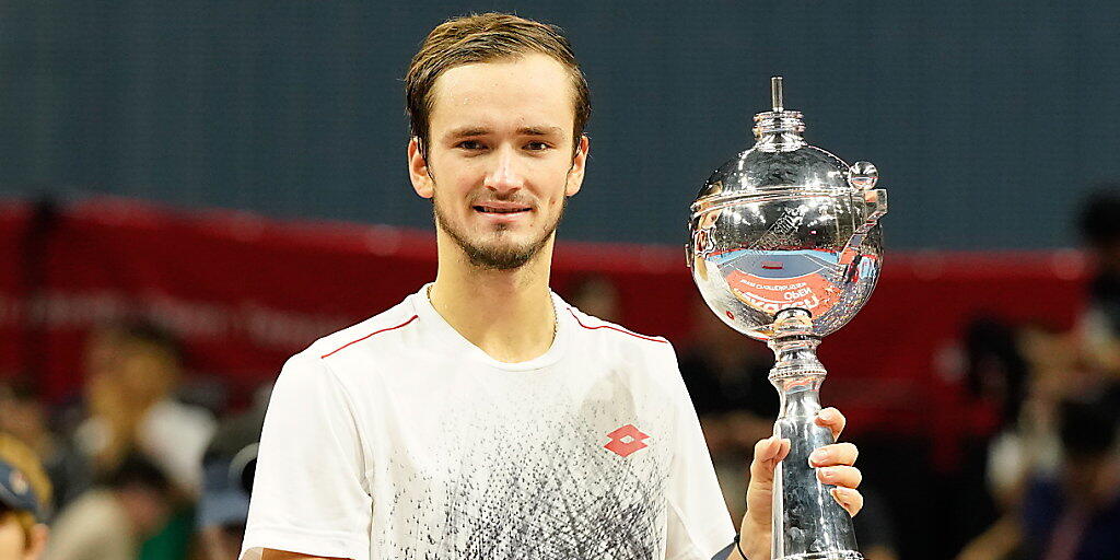 Gewann in Tokio seinen dritten ATP-Titel: Der Russe Daniil Medwedew (22)