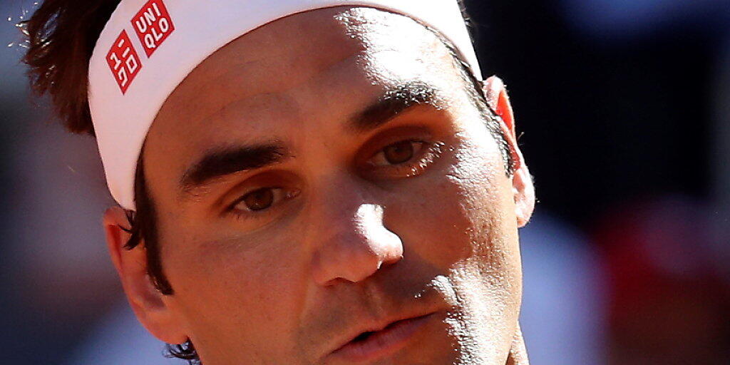 Gegen einen starken Dominic Thiem hauchdünn gescheitert: Roger Federer in Madrid