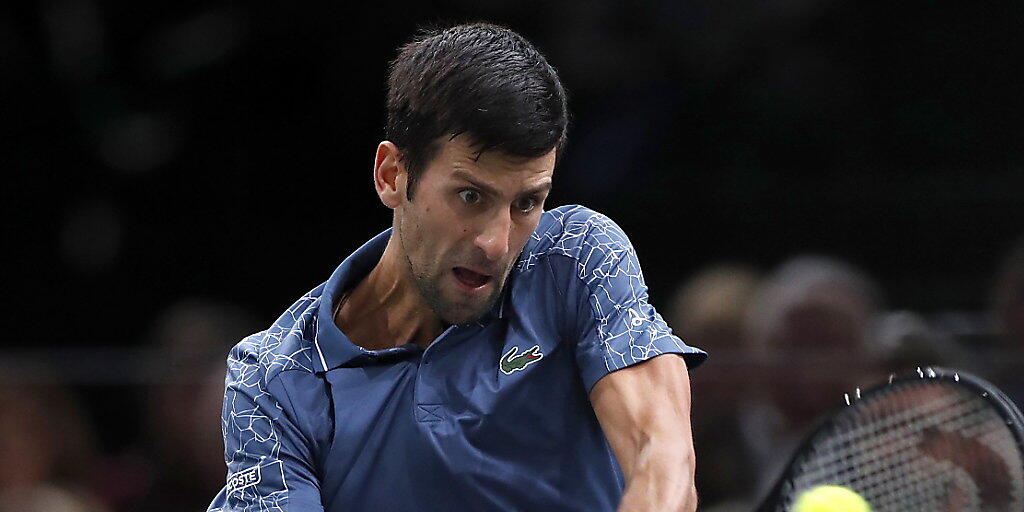 Darf sich trotz Finalniederlage in Paris-Bercy freuen: Tennis-Star Novak Djokovic