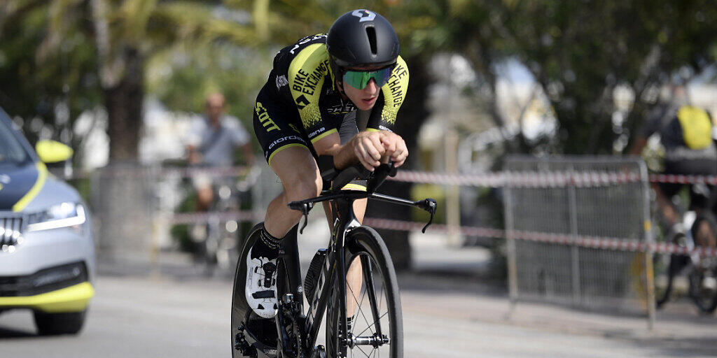 Simon Yates verteidigt auf dem Zeitfahr-Rad seinen Vorsprung und kürt sich zum Gesamtsieger am Tirreno-Adriatico