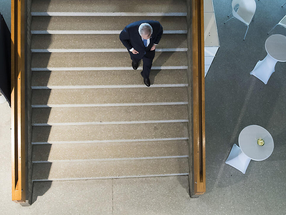 Bundesrat Johann Schneider-Ammann will spätestens Ende 2019 zurücktreten. (Archivbild).