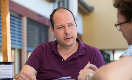 Interview mit Oliver M&uuml;ller in Vaduz