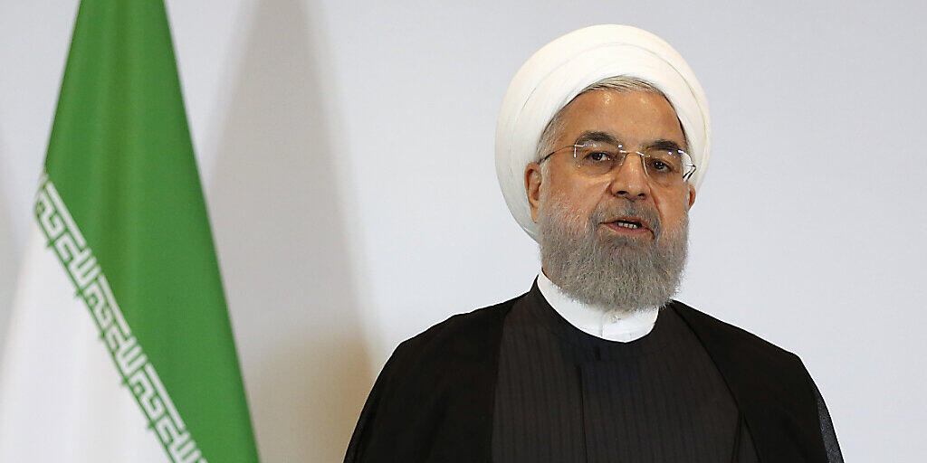Signalisiert Bereitschaft zu Verhandlungen mit den USA: der iranische Präsident Hassan Ruhani. (Archivbild)