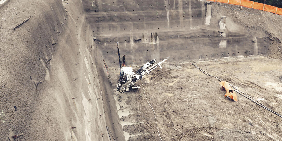 Bauen am Hang