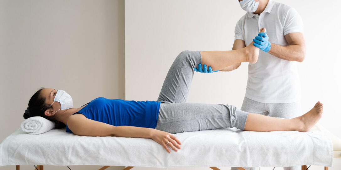 Physiotherapy Knee Injury Rehab And Massage