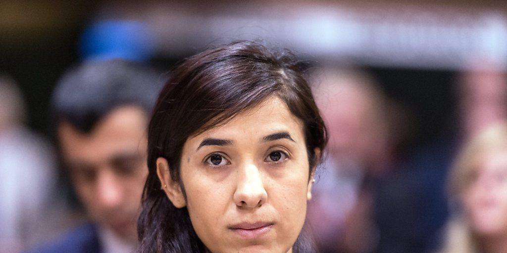 Die Jesidin Nadia Murad erhält zusammen mit Lamija Aschi Baschar den Sacharow-Preis des EU-Parlaments. (Archiv)